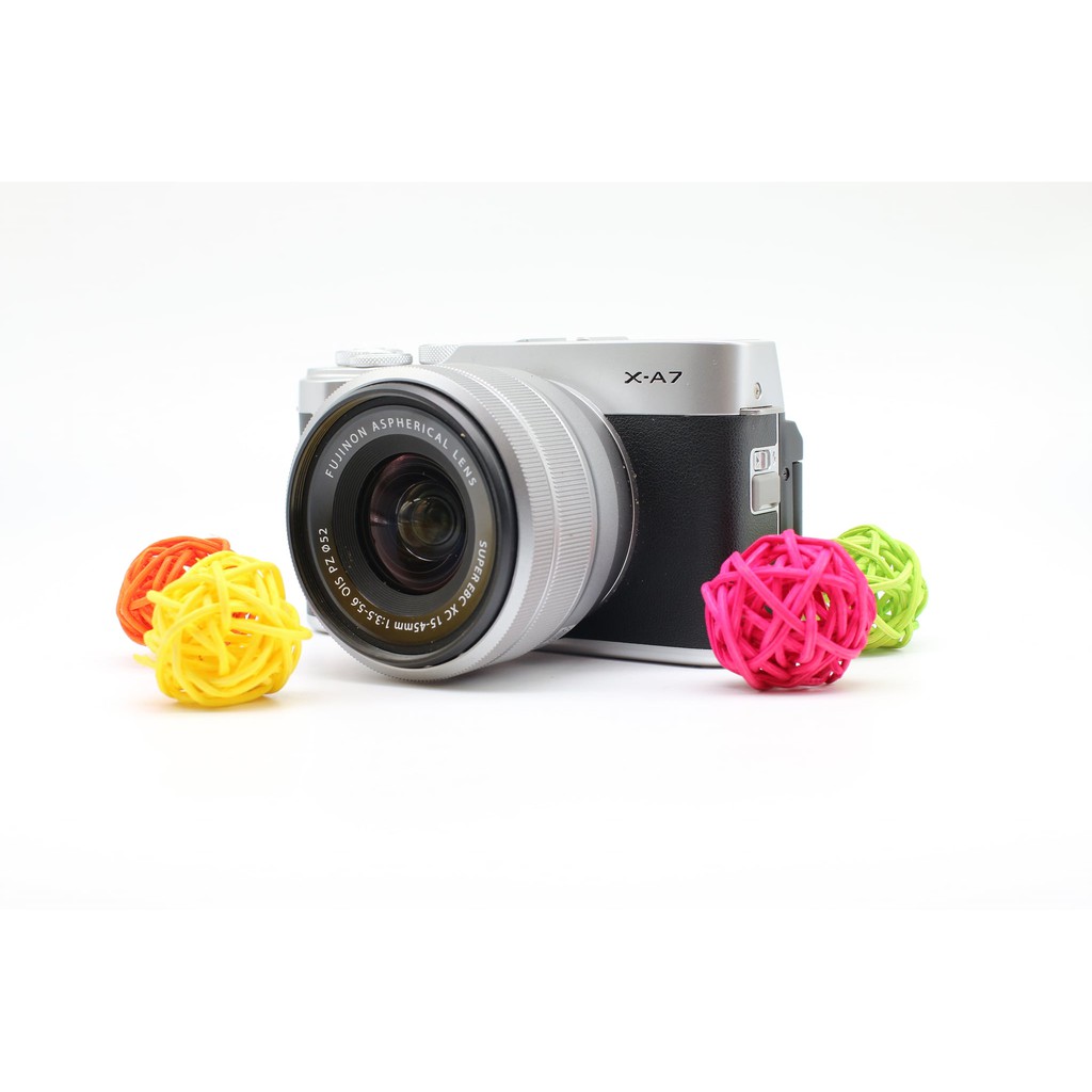Máy ảnh Fujifilm X-A7 + Kit XC 15-45mm F/3.5-5.6 (Silver)