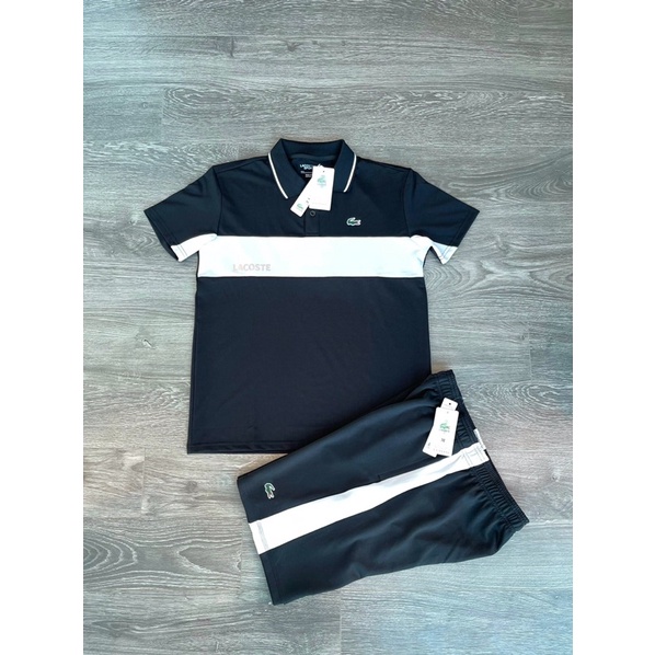 siêu phẩm Set Lacoste Sport New Arrival - Set đồ bộ thể thao đỉnh cao nhất xuân hè năm 2022!Chất liệu Ultra DRY siêu nhẹ
