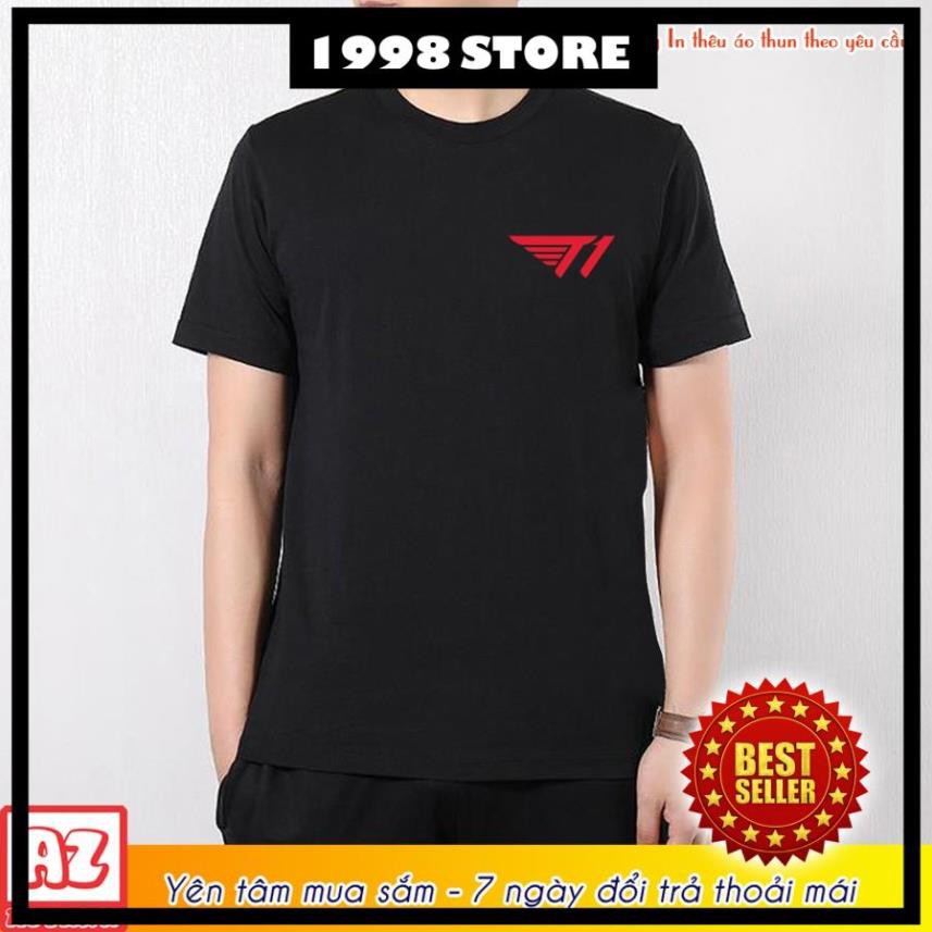Áo Thun LMHT Liên Minh Huyền Thoại in logo T1 SKT 2020 - Mẫu mới M2724
