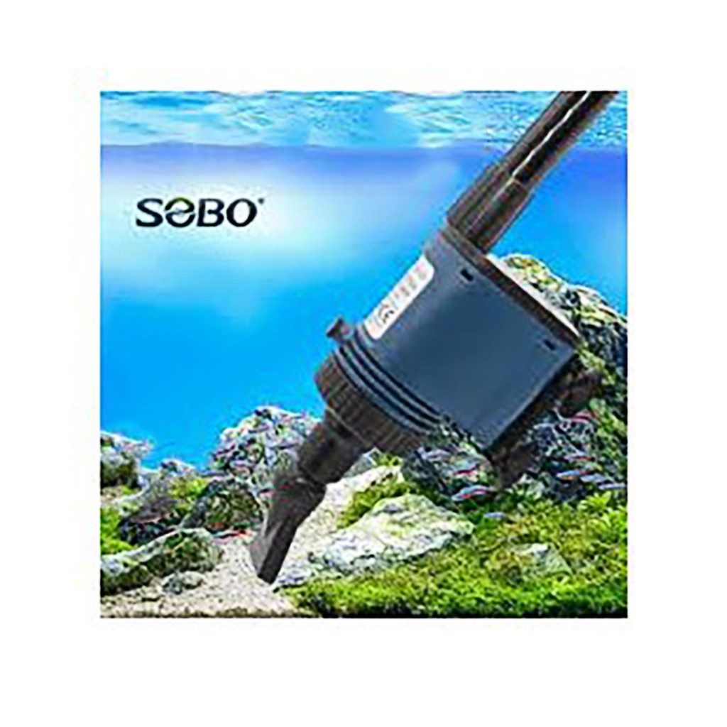 Máy Hút Phân Cá Chạy Điện Sobo BO-028 Cho Bể Cá Cảnh