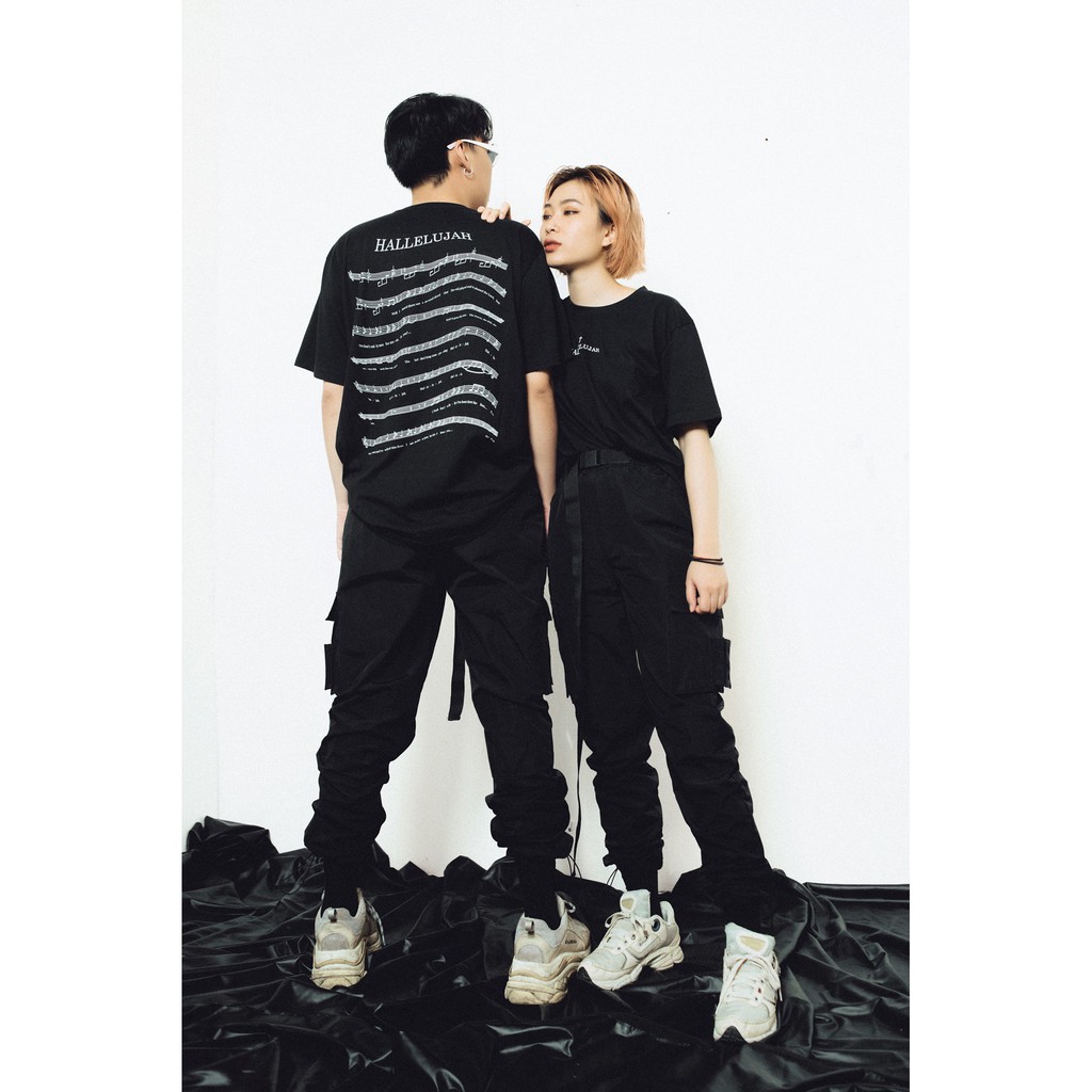 Áo thun tay lỡ loyalty, phông Unisex nam nữ Premium Cotton oversize form rộng HALLELUJAH