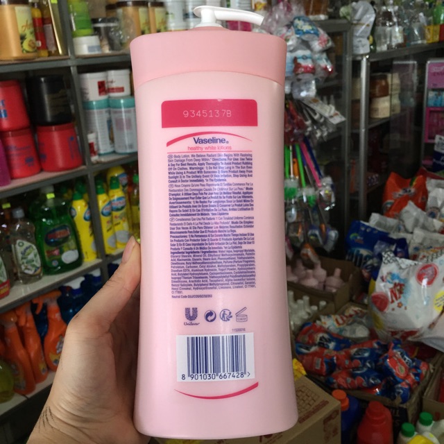 Lotion dưỡng thể trắng da Vaseline Healthy White UV Lightening 725mL | BigBuy360 - bigbuy360.vn