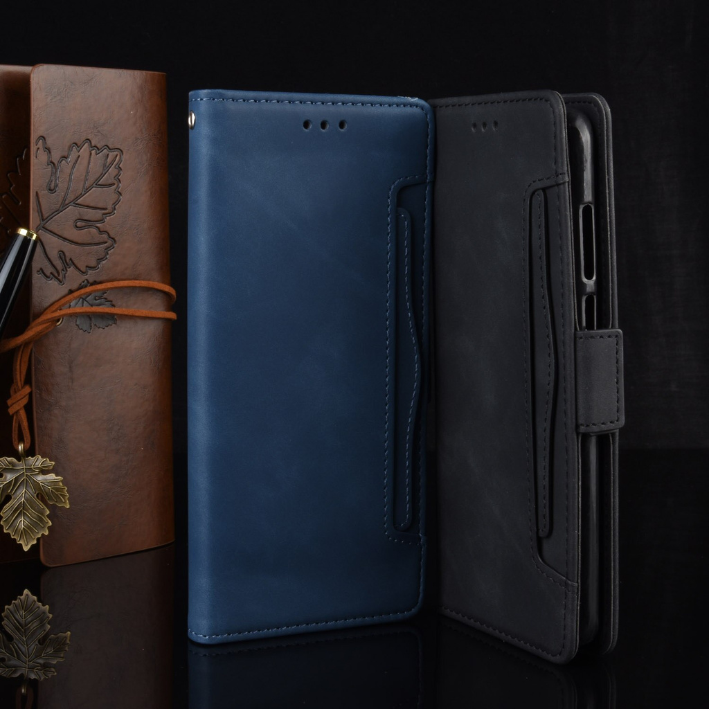 Bao da điện thoại có ngăn đựng thẻ cho Asus Rog Phone Ii Zs660Kl Asus Rog2 Asus Rog Phone 2