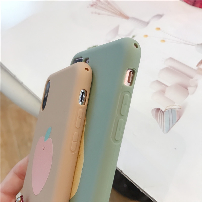 Ốp điện thoại dẻo cho dòng iPhone xsmax XR XS X 7 8 6 6s 6SPlus 7Plus 8Plus 11 11Pro 11ProMax Pear Apple Case | BigBuy360 - bigbuy360.vn