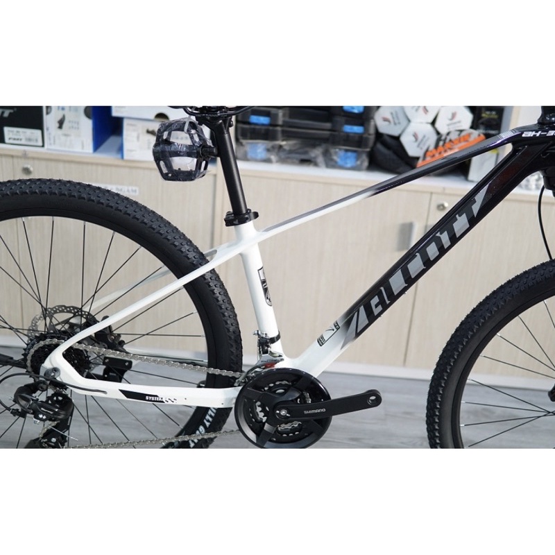 Xe đạp MTB Alcott AH30 27.5 khung nhôm Phanh dầu- Cam Kết Chính Hãng-free Ship- Tặng full phụ kiện