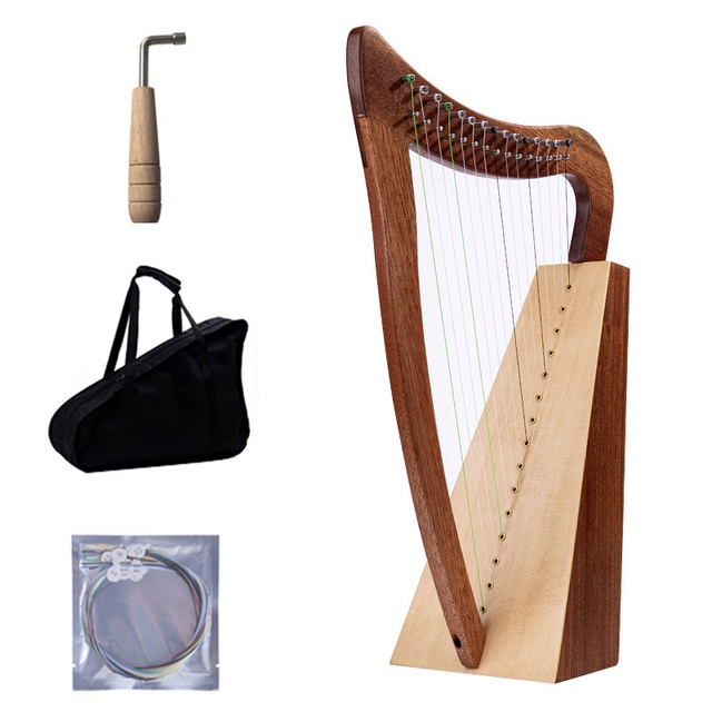 TÚI ĐÀN HARP (ĐÀN HẠC CẦM) CAO CẤP CHÍNH HÃNG LOẠI 15 VÀ 19 DÂY CỰC BỀN VÀ CHẤT LƯỢNG