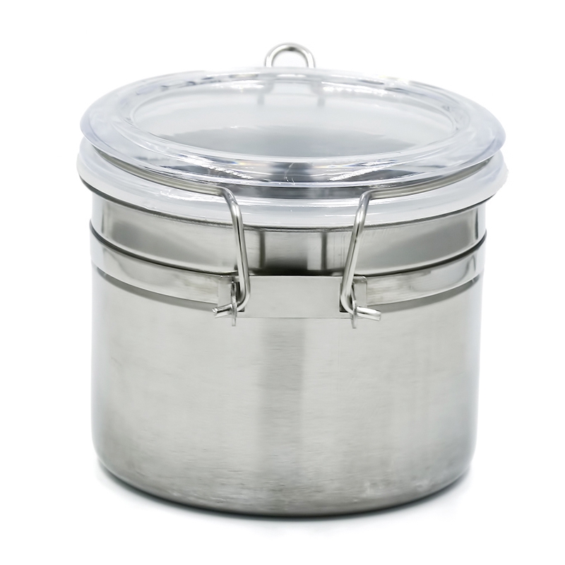 Home Kitchen Different Size Stainless Steel Sealed Jar Milk Powder Coffee Bean Tea Tank