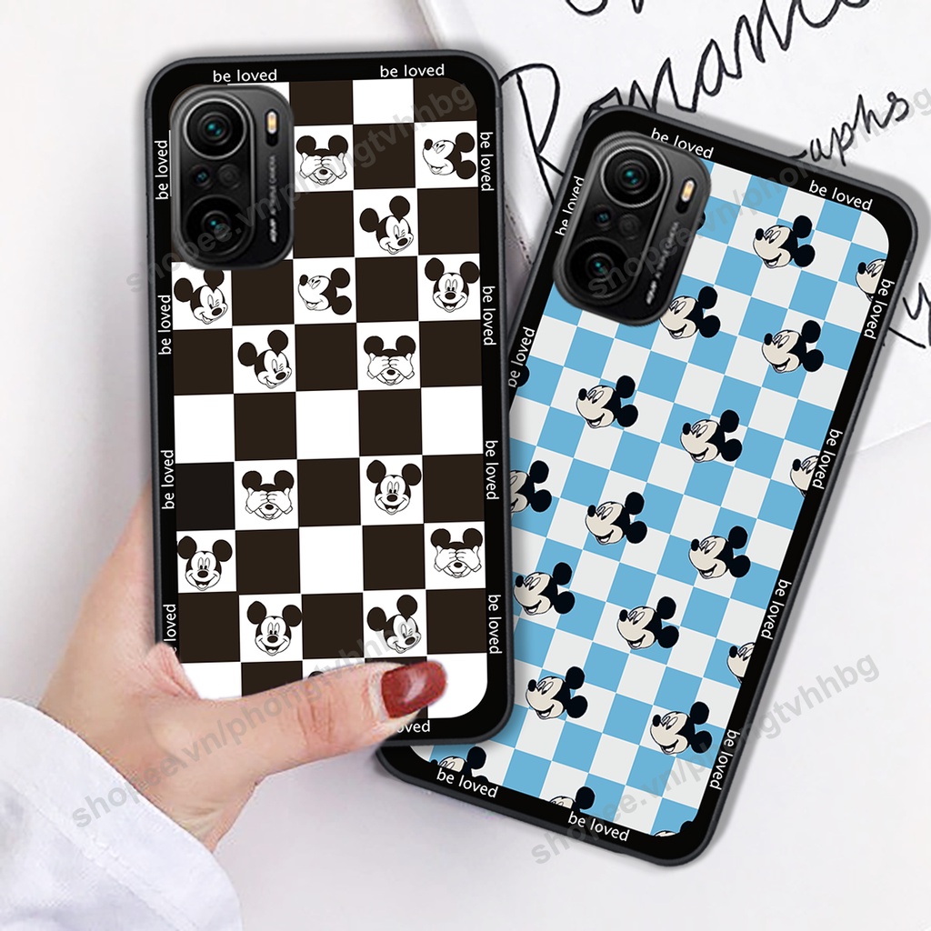 Ốp lưng Xiaomi Redmi K40 / K40 Pro / K40 Gaming / POCO F3 mẫu bền đẹp caro trái tim hot hit