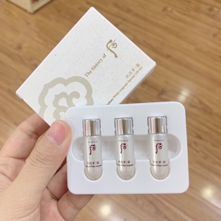 Sét 3 lọ tinh chất dưỡng trắng gấp 3 lần whoo