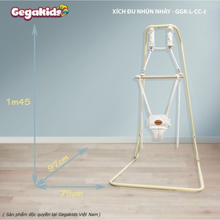 - Xích đu nhún nhảy cho Bé - GEGAKIDS JUMPER ( Mã GGK-L-CC-J ) - Kiểu dáng Châu Âu
