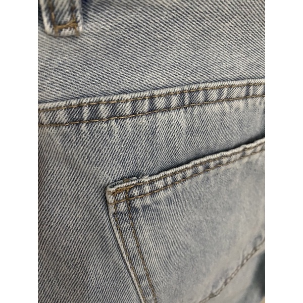 Quần jean nữ cao cấp dáng baggy