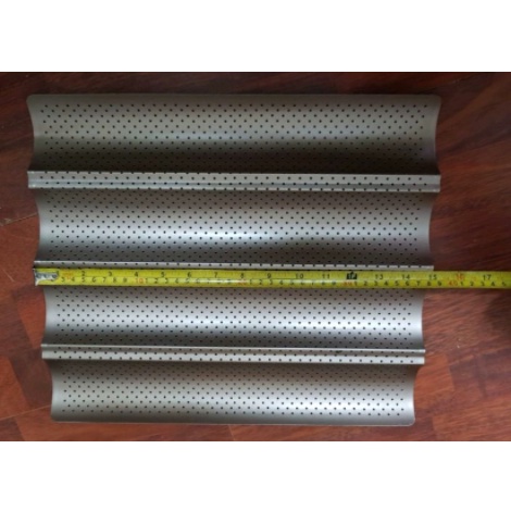 Khay nướng bánh mì 4 rãnh 38x33cm
