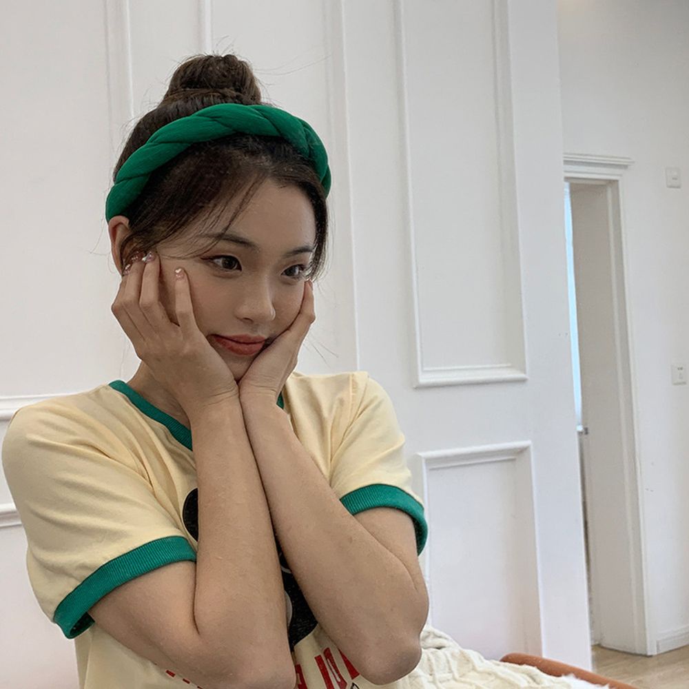 Băng Đô Cài Tóc Màu Sắc Ngọt Ngào Phong Cách Hàn Quốc Thời Trang Cho Nữ