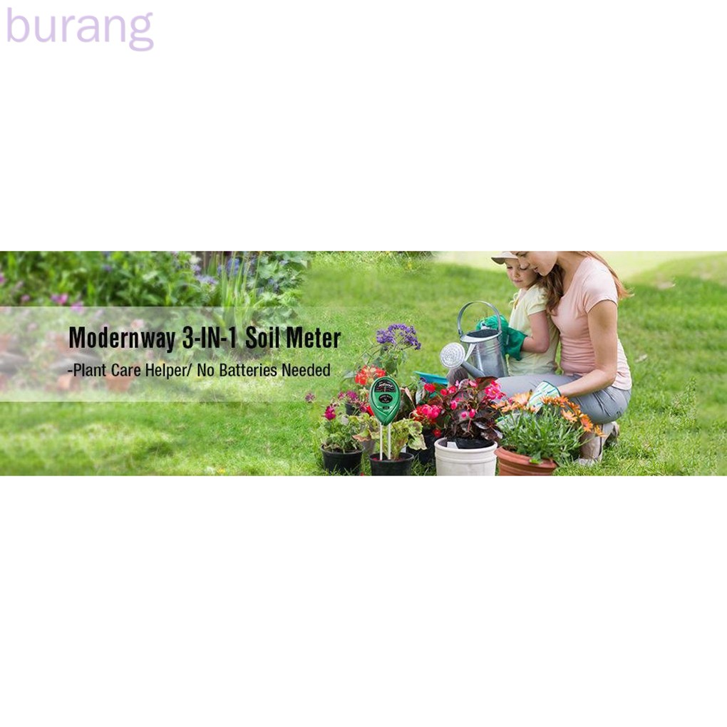 Thiết bị đo độ ph của đất 3 trong 1 tiện dụng