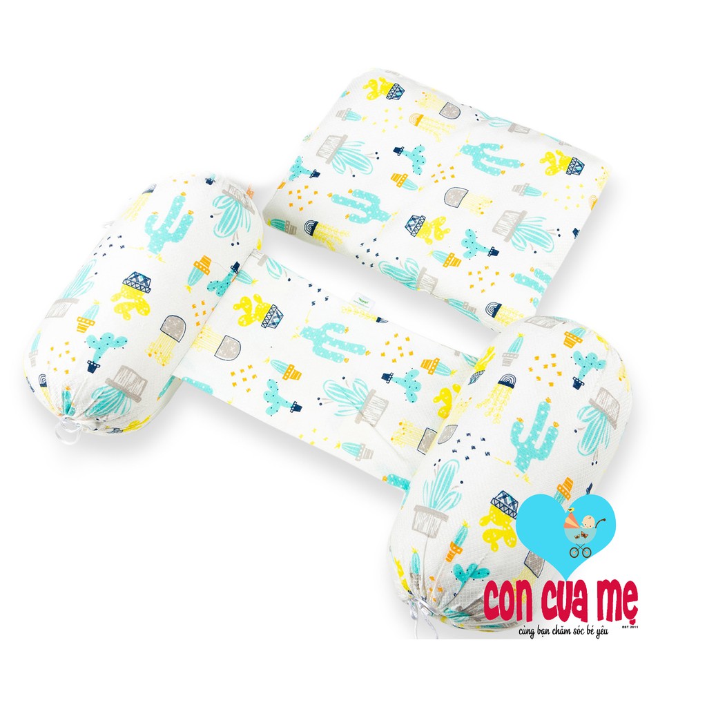 Bộ gối chặn sơ sinh Mipbi