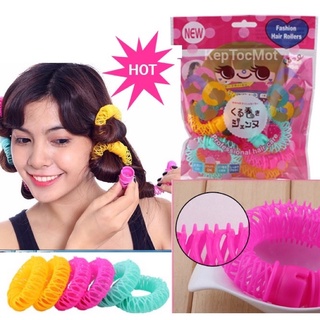 Lô cuốn tóc dạng lò xo làm xoăn tóc