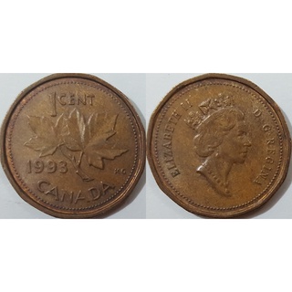 Đồng xu 1 cent canada 1990-1996