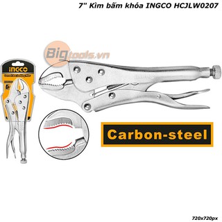 7" Kìm bấm khóa INGCO HCJLW0207