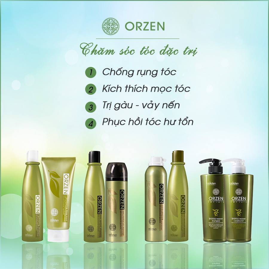 Dầu gội kích thích mọc tóc ORZEN Hàn Quốc 320ml