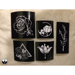 Khuôn Decal vẽ Henna