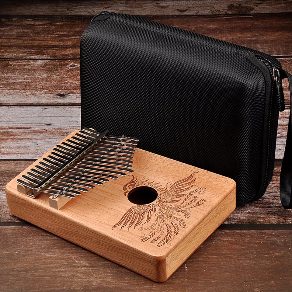 Túi - Hộp Đựng Đàn Kalimba 17 Phím Chống Thấm Nước Có Quai Xách