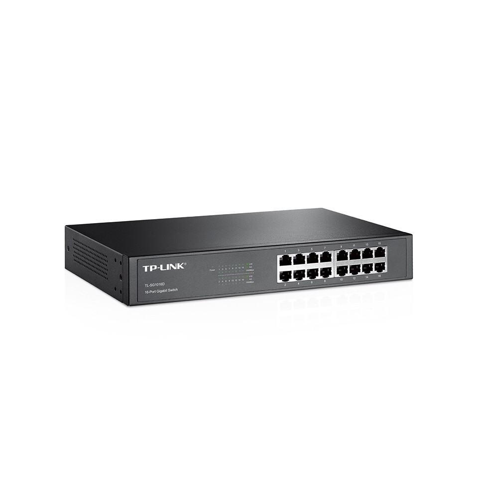 Bộ chia mạng 16 cổng TP-LINK SG1016D (Đen)