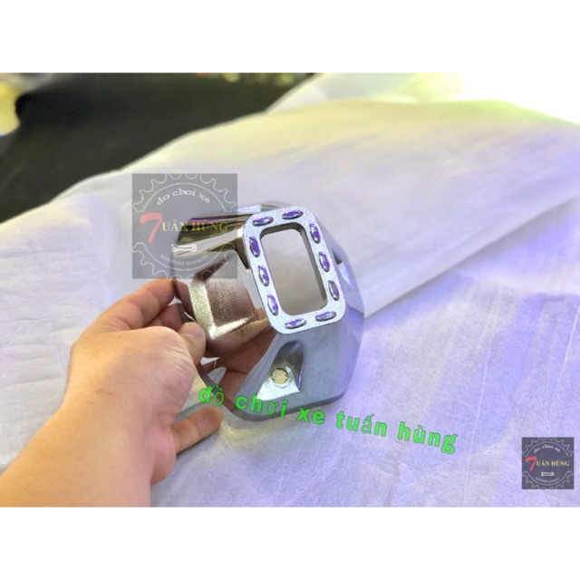 Chụp Đuôi Pô Vario 150 Xi Inox  - đuôi pô vario 150 xi inox - đồ chơi xe vario 150