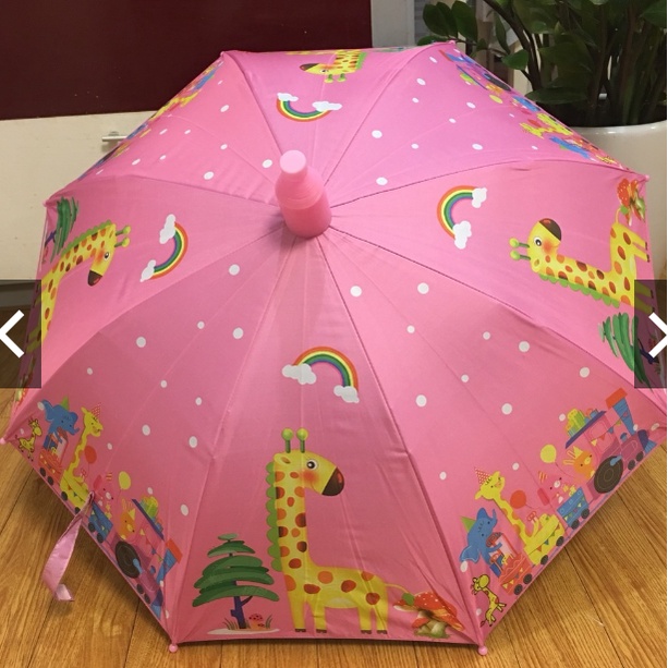 AD311 Ô DÙ CHE NẮNG KUTE CHO BÉ, Ô CAO CẤP HỌA TIẾT HOẠT HÌNH DỄ THƯƠNG