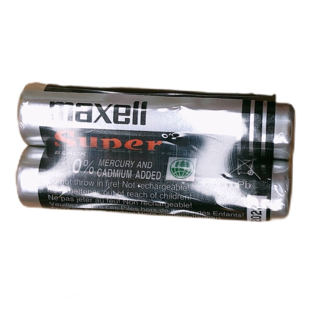 Pin AA/AAA vỉ 4 viên - Pin Tiểu 2A/ 3A Carbon Maxell Super Power Ace - Chính Hãng