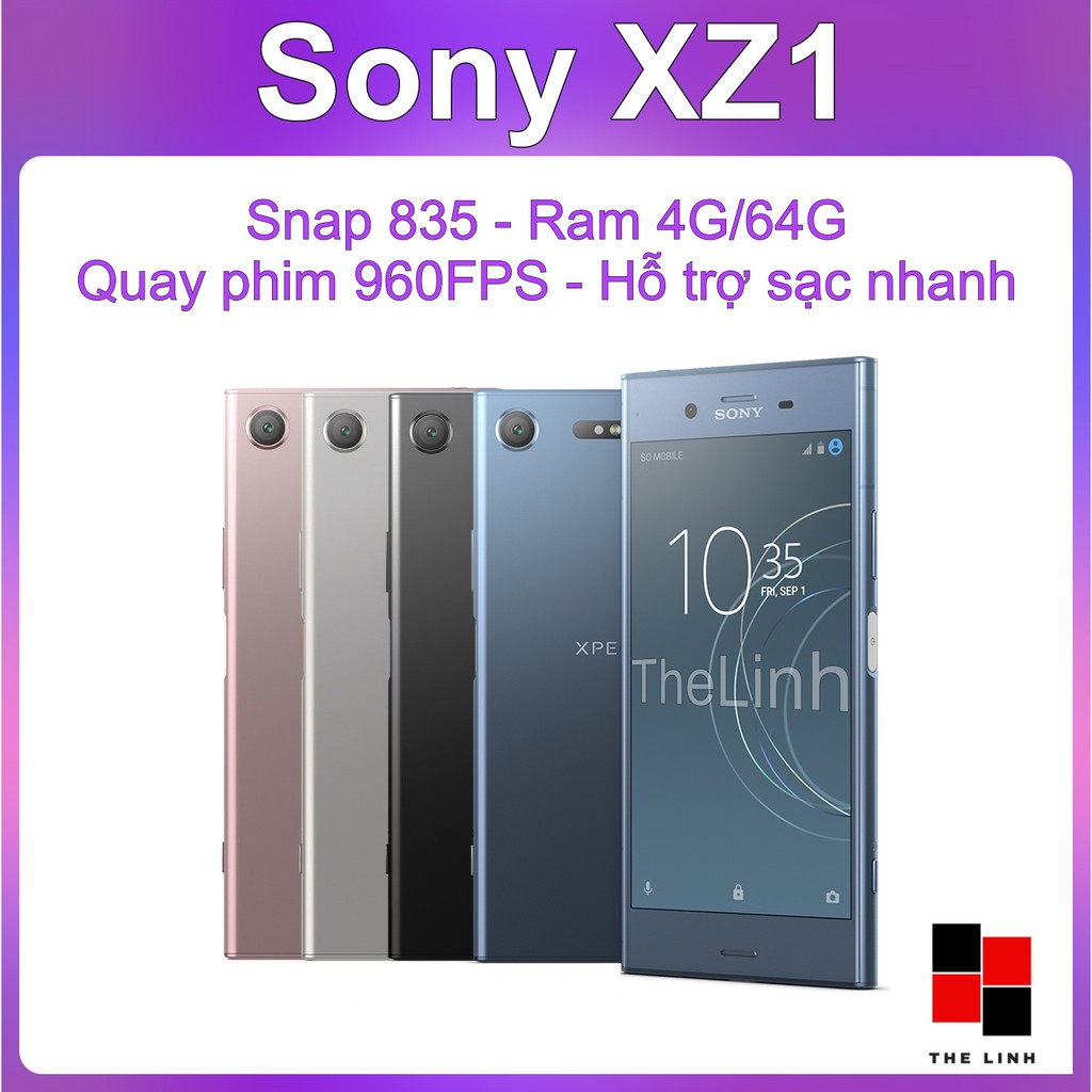 [Mã 2611DIENTU500K hoàn 7% đơn 300K] Điện thoại Sony Xperia XZ1 64G bản Nhật QT - Snap 835 4G | WebRaoVat - webraovat.net.vn