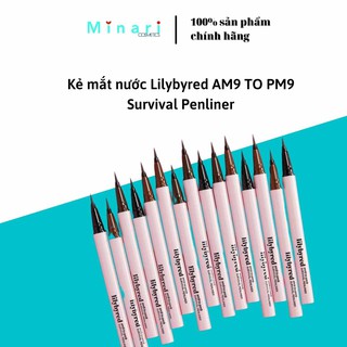 Kẻ mắt nước Lilybyred AM9 TO PM9 Survival Penliner