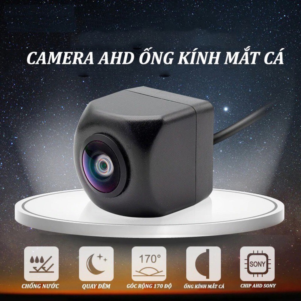 (BH 6 tháng) Camera lùi AHD cho màn hình Android góc rộng siêu nét