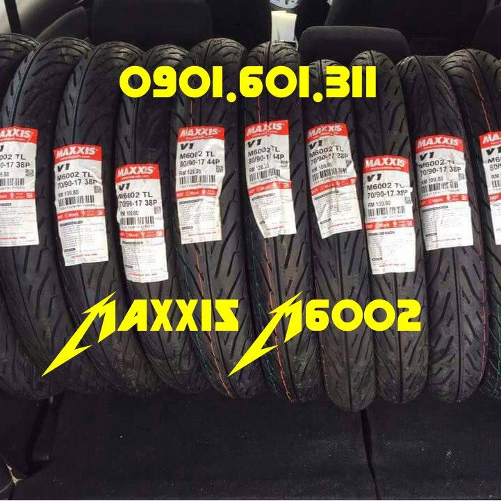 [RẺ NHẤT] Maxxis 80/90-17 (Lốp không ruột) cho xe số Wave, Future, Sirius, Jupiter, Axelo,...