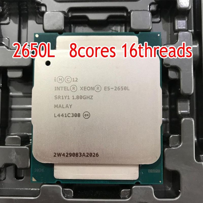 CPU Intel e5 2650L. 8 lõi 16 luồng