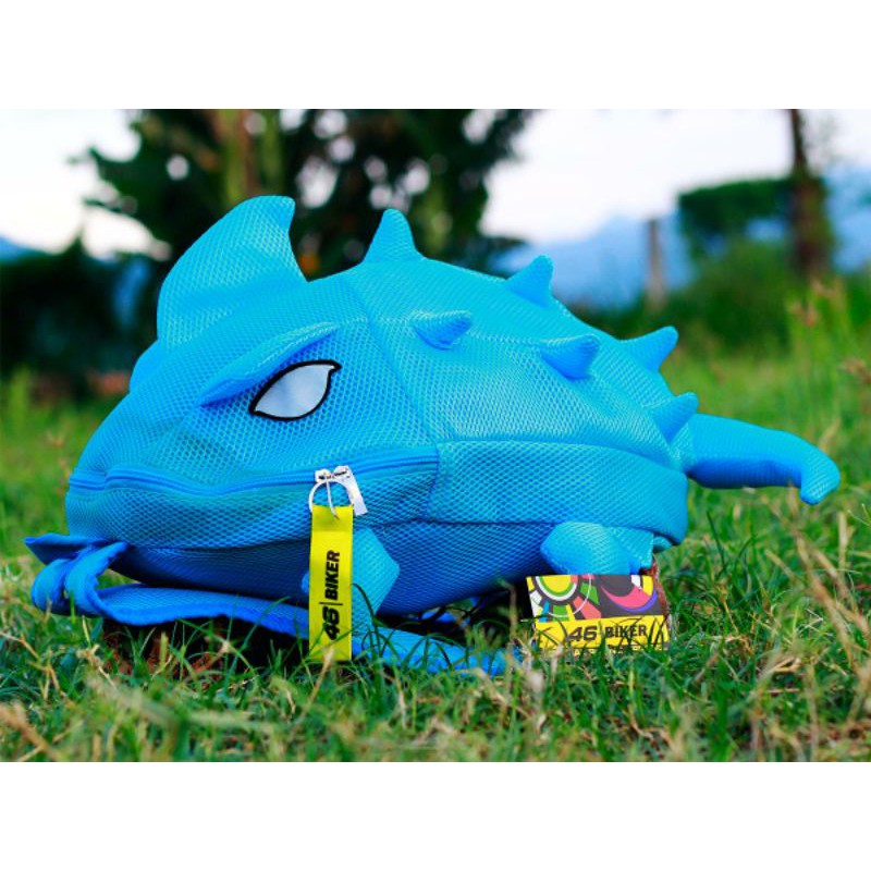 Balo khủng long phản quang (size to đựng mũ BH fullface)