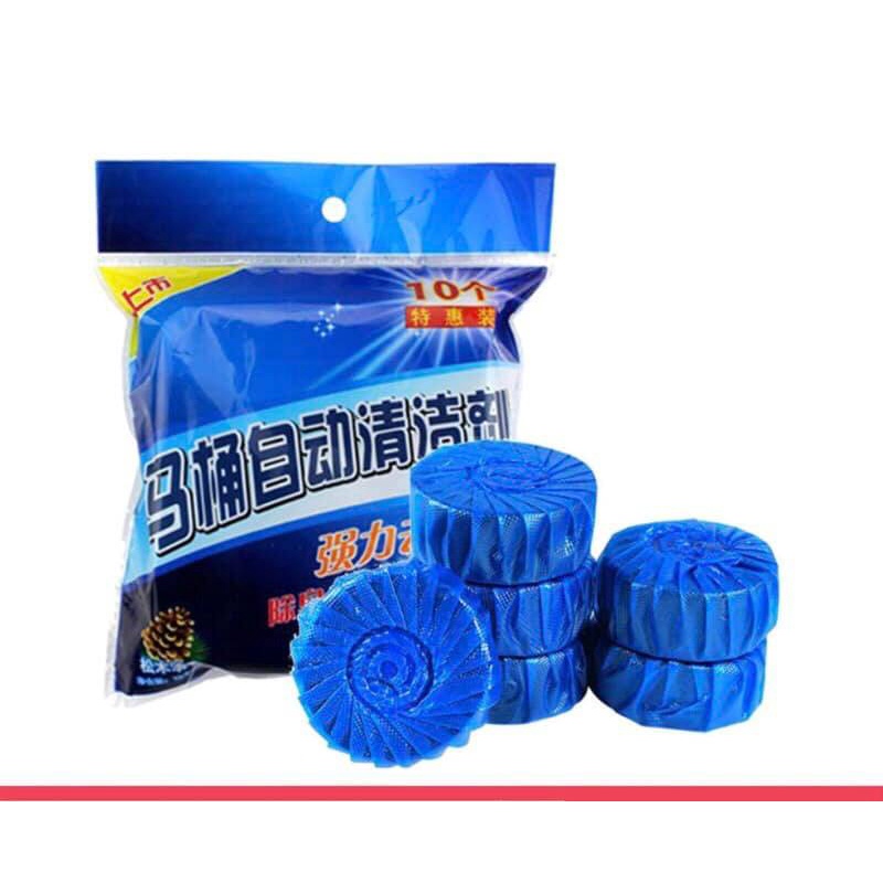 Combo 10 Viên tẩy bồn cầu toilet diệt khuẩn tẩy toilet (5 viên)