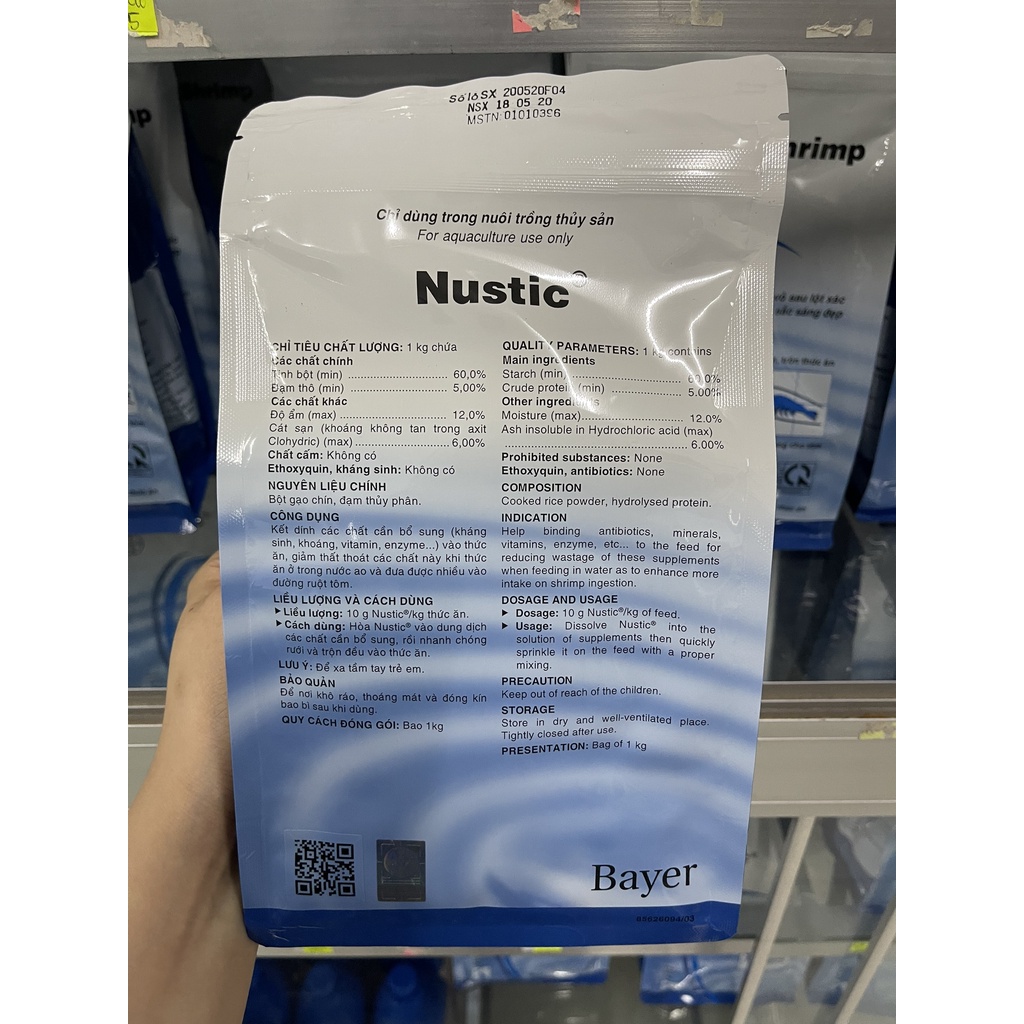 Chất kết dính NUSTIC 1KG