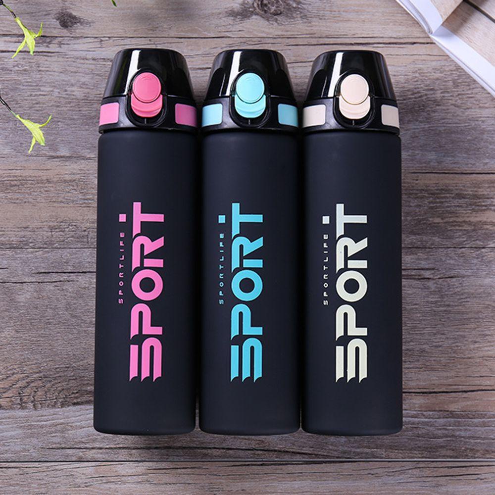 PISTA Bình Nước 500ML Kèm Ống Hút Tiện Lợi Khi Đi Du Lịch Ốp