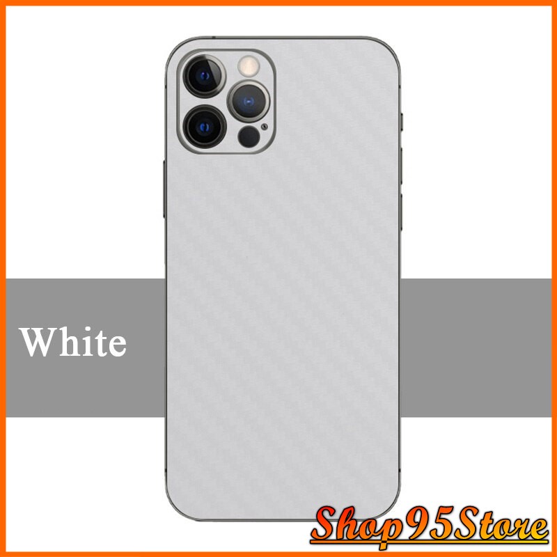 Dán Skin carbon Màu iPhone 12 12 pro max iPhone 11 pro max xs max xr x iPhone 6 6s 7 8 iPhone 7 plus 8 plus ...