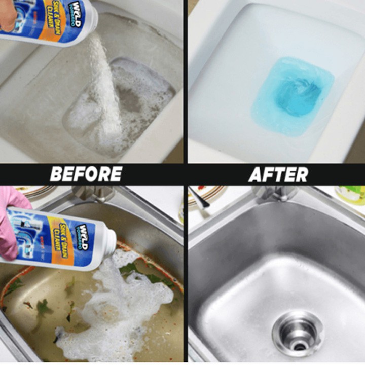 Bột Thông Ống Nước - bột thông tắt ống nước