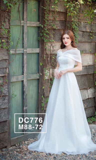 ẢNH VÀ VIDEO THẬT 10000%  Đầm bẹt vai đính hoa