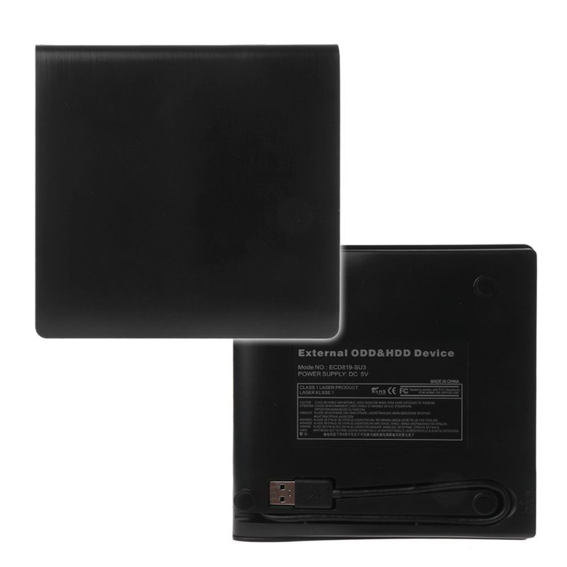 Hộp Đựng Ổ Cứng Ngoài 12.7mm Usb 3.0 Sata Dvd / Cd-Rom Cho Notebook Laptop Không Ổ Đĩa | BigBuy360 - bigbuy360.vn