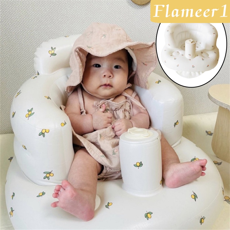 Bồn Tắm Bơm Hơi Vui Nhộn Cho Bé Tập Ngồi 1-1 Tháng Tuổi