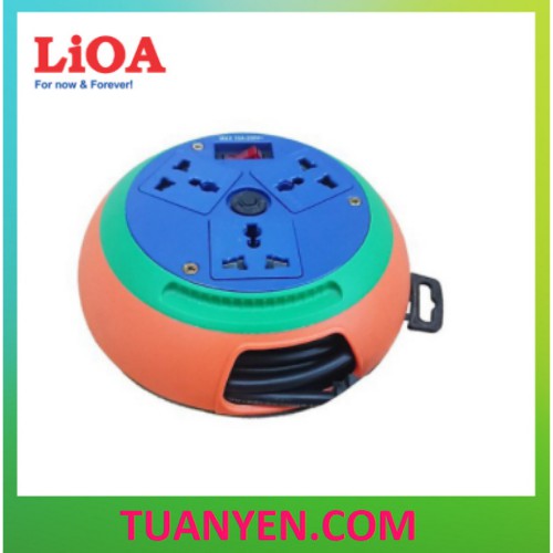 [Giao Hỏa Tốc] Ổ cắm kéo dài quay tay kiểu đĩa bay LIOA 10A -  5m, 10m