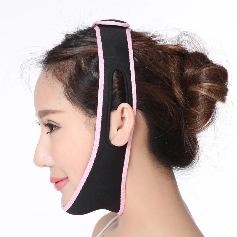 Đai đeo thon gọn khuôn mặt tạo cằm chữ v đàn hồi thoáng khí tiện lợi