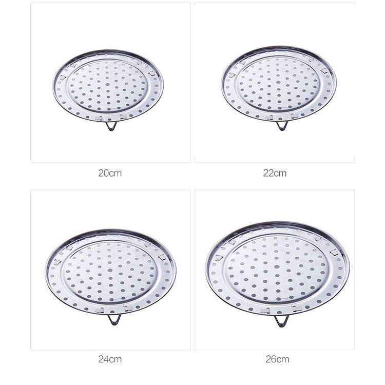 Vỉ Hấp Inox Hấp Thức Ăn, Rau Củ Bé Ăn Dặm