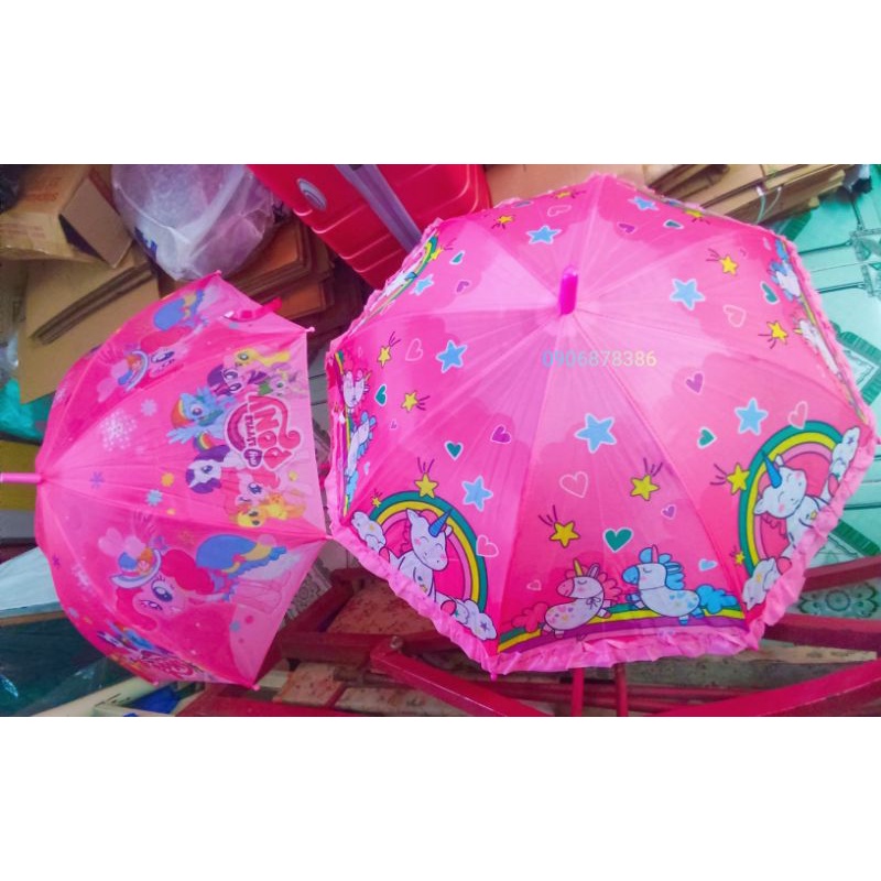 Ô dù cho bé gái hình ngựa Pony