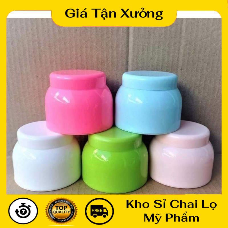 Hủ Đựng Kem ❤ TRÙM SỈ ❤ Hũ bầu 120g đựng kem body, chiết mỹ phẩm , phụ kiện du lịch