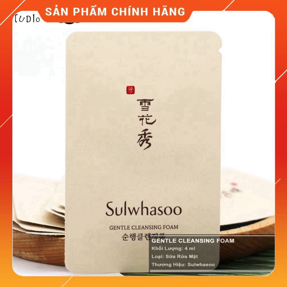 Sữa Rửa Mặt Dạng Gel Làm Sạch Sâu Dưỡng Ẩm Sulwhasoo Gentle Cleansing Foam Ex