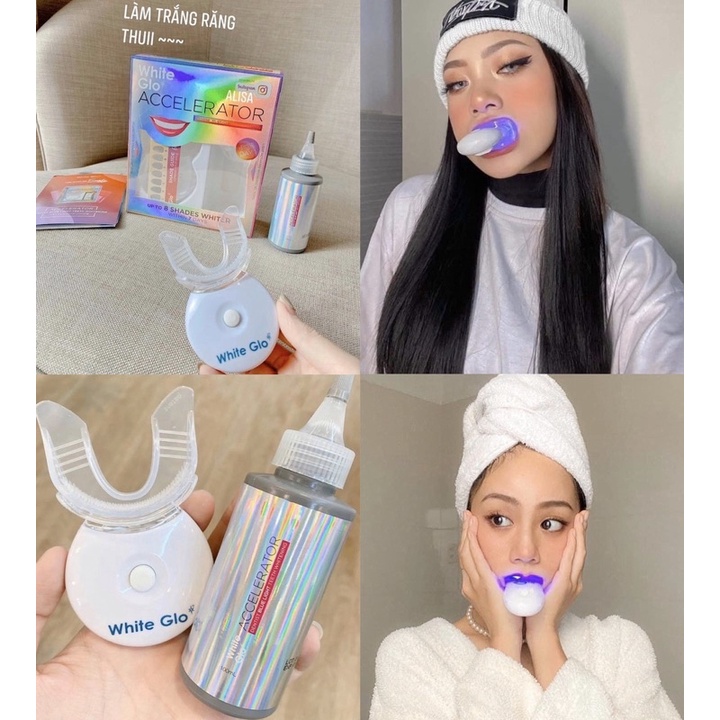 SET NGẬM TRẮNG RĂNG WHITE GLO ÚC